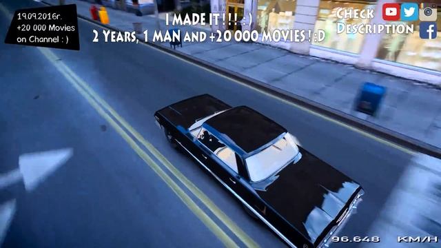 1963 Chevrolet Impala 4 Doors - GTA IV ENB - 2.7K / 1440p ! _REVIEW смотреть онлайн
