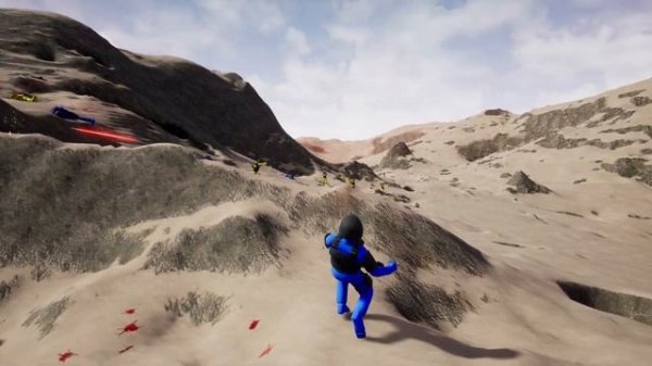 MANTA'S WARBOX YELLOW vs BLUE! Active Ragdoll Physics! Realistic Brutal Epic NPC Wars! #19