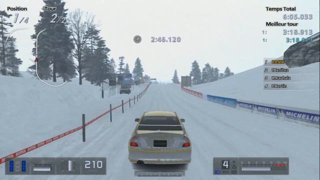 Gran Turismo 5 - Mitsubishi Lancer Evolution V GSR '98 (HYBRiD) PS3 Gameplay смотреть онлайн