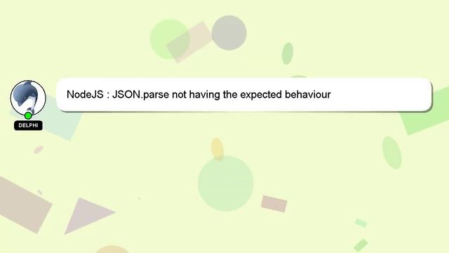 NodeJS : JSON.parse not having the expected behaviour смотреть онлайн