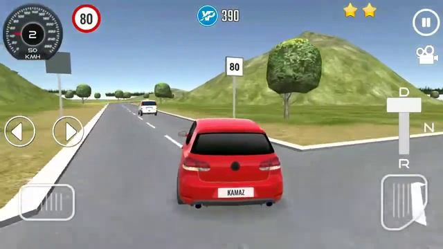 Driving school 3D.Фольцваген.Игра для android и ios.#1 смотреть онлайн