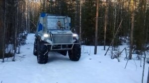 Вездеход Нафаня. Фрагменты эксплуатации.