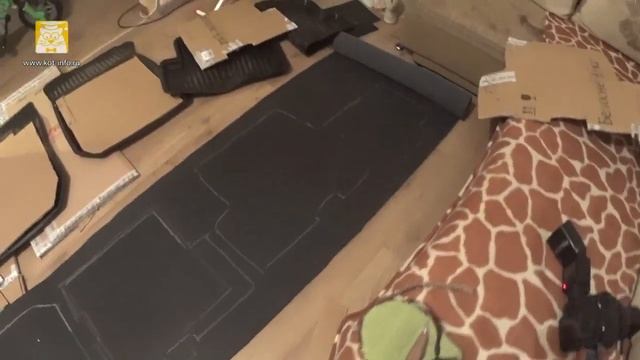 Коврики в автомобиль своими руками смотреть онлайн