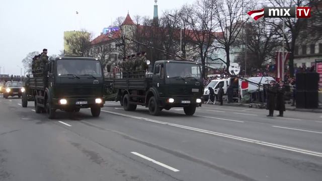 MIX TV- Парад вооруженных сил Латвии 18 ноября 2012 года смотреть онлайн