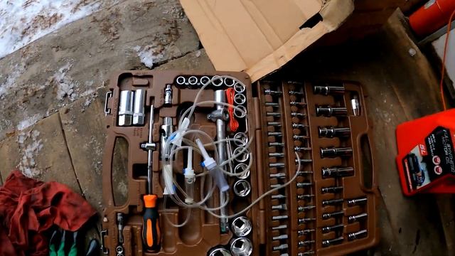 замена масла Киа Рио 4 в гараже своими руками смотреть онлайн