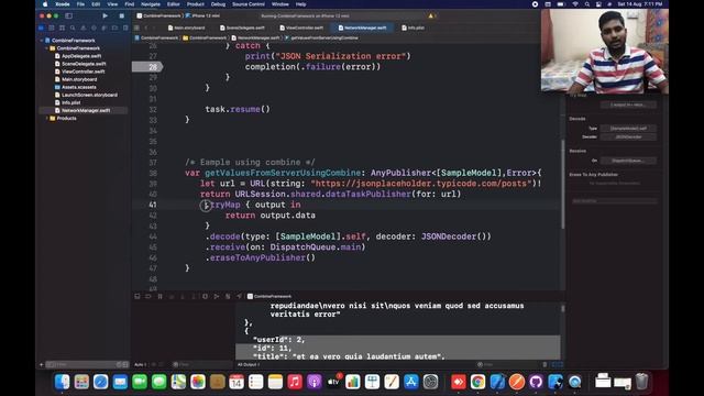 Combine Framework in iOS Swift смотреть онлайн