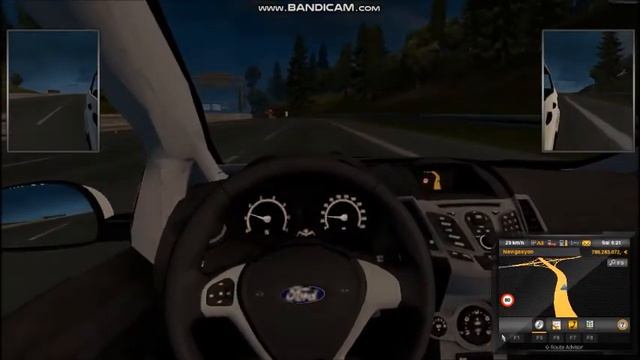 ETS 2/Ford Tourneo Courier Araba Modu/ İLK VİDEO смотреть онлайн