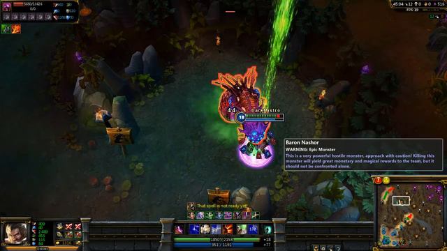 League Of Legends...Baron Solo....Grave's Furious Revenge Path!!! смотреть онлайн