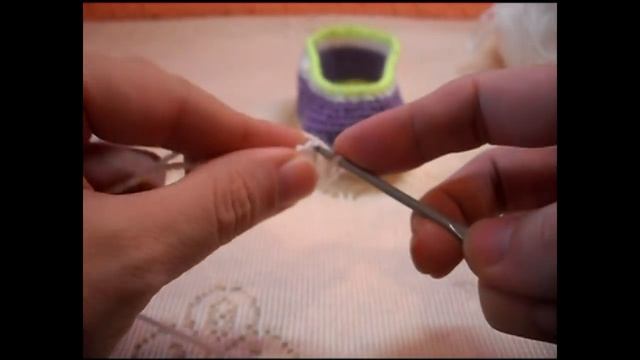 МК Пинетки-кроссовки (Вязание крючком) часть 2 из 2 смотреть онлайн