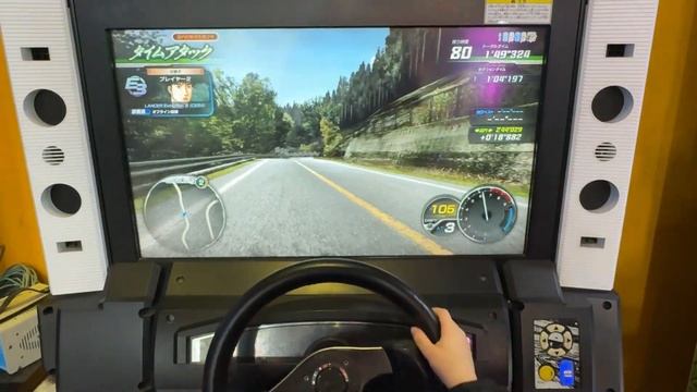 Initial D Arcade Stage 8 Infinity - Mitsubishi Lancer Evolution 3 - Sadamine(定峰) Downhill смотреть онлайн