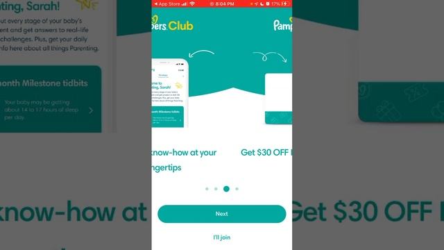 Pampers Club - app overview смотреть онлайн