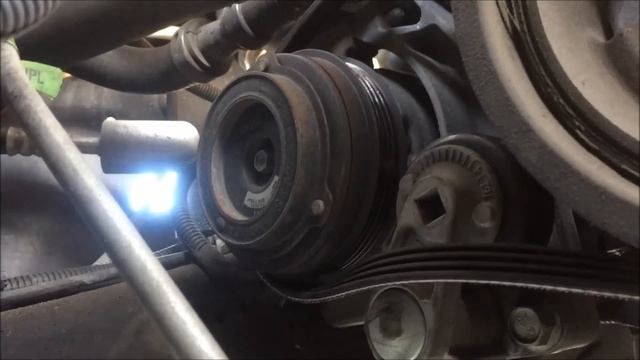 How to: 2007 Chevy Tahoe 5.3L Serpetine and A/C Belt Replacement смотреть онлайн