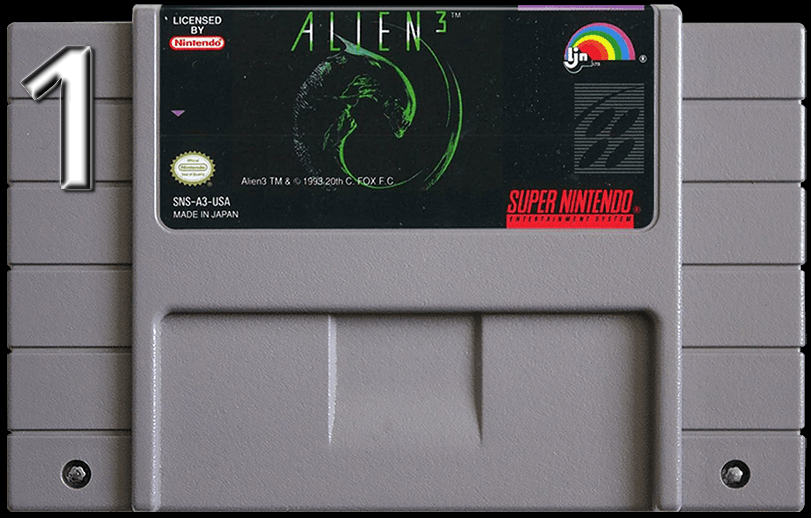 ? SUPER NES. Alien 3. Level 1