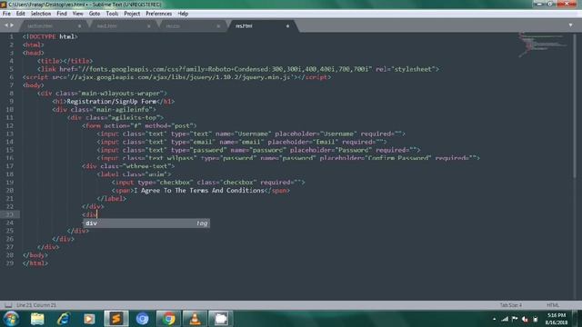 How To Make Registration Form In Bootstrap (SignUp Form) смотреть онлайн