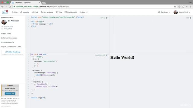 Vue.js 056 Understanding reactivity смотреть онлайн