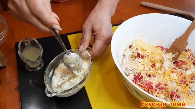 Салат с Картофелем.С йогуртом.Салат с маринованым луком.После этого салата Вы Забудете Об Оливье. смотреть онлайн