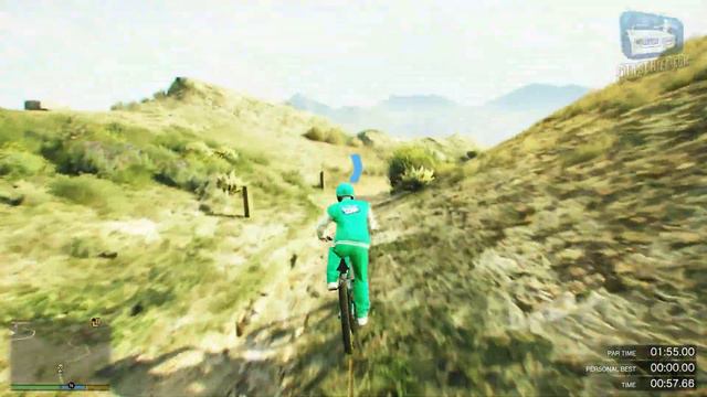 GTA Online Junk Energy Time Trial - Mount Gordo [Under Par Time] смотреть онлайн