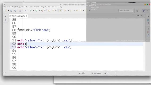 110 PHP scripting language html coding htmlspecialchars смотреть онлайн