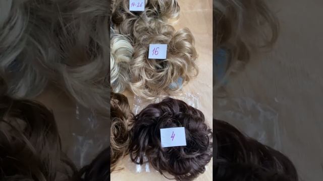 Шиньон интрига. Резинка из искусственных волос эластичная для пучка или хвоста. смотреть онлайн