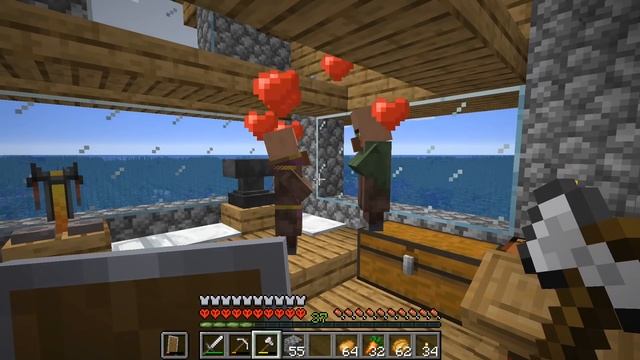 Sobreviví 100 Días en Minecraft Hardcore en un Mundo Solo de Océano y Esto es lo Que Pasó... смотреть онлайн