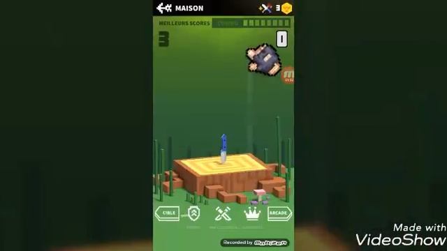 Petit jeu sympa /flappy knife смотреть онлайн