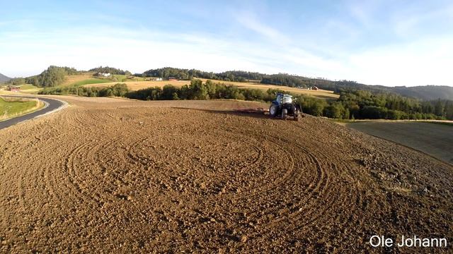 NH T6070 RC T6.160 AC preparing and sowing wheat смотреть онлайн