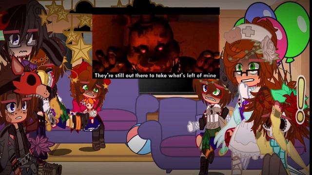 Past Aftons React To I Got No Time Remix[]Video Made By:@CG5[]Read description if needed смотреть онлайн