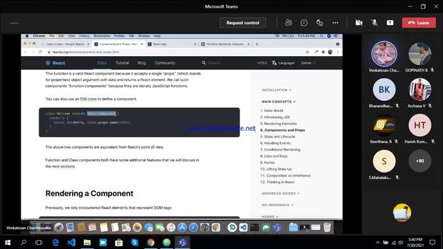 Single page application component creation using React - Part 3 смотреть онлайн