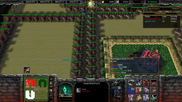 Shango Tower Wars 1.8B #66 Naga vs Undead - Warcraft 3 смотреть онлайн