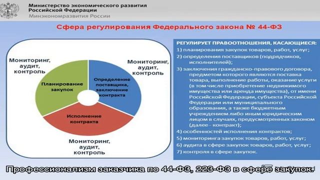 Профессионализм заказчика по 44‑ФЗ, 223‑ФЗ в сфере закупок. Профстандарты‑2020 смотреть онлайн