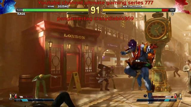 SFV Champion edition - kage Arcade mode (Full) [Street fighter 5 path] смотреть онлайн