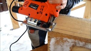 Как пилить электролобзиком под 45 градусов