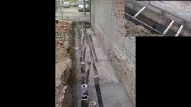 Усиление и ремонт старого фундамента смотреть онлайн