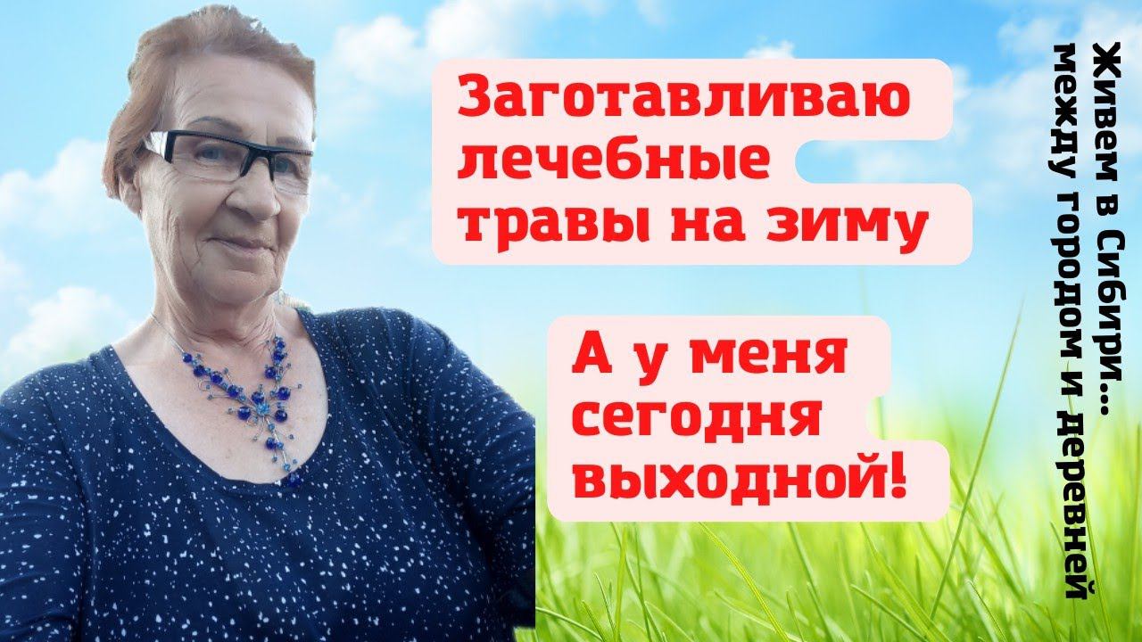 11.07.2022 Заготовка лечебных трав на зиму. Решили отдохнуть