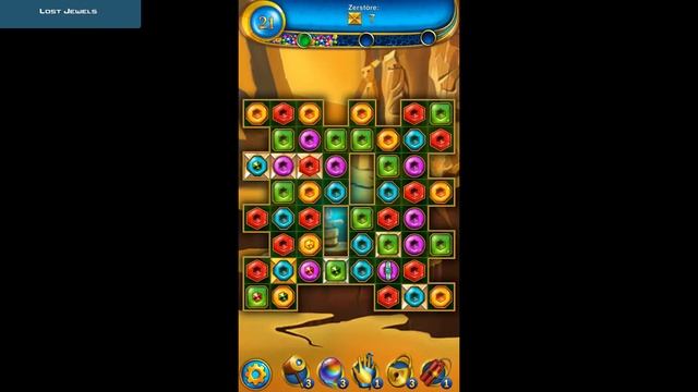 Lost Jewels ? - Match 3 Puzzle Level 33 ? finished no Buster Gameplay #33 myGameHeaven ✅ смотреть онлайн