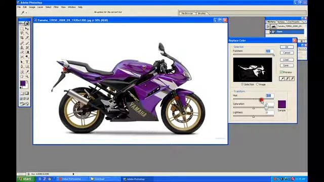 How to change color without selection in photoshop 7.0.avi смотреть онлайн