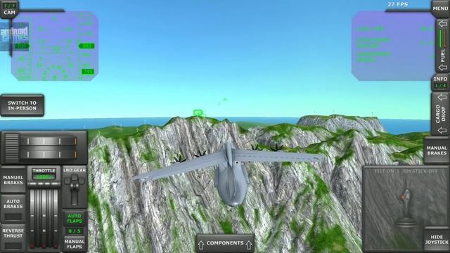 Flight Simulator Cargo Plane 3D - 4x4 Army SUV Transportation - Android Gameplay смотреть онлайн