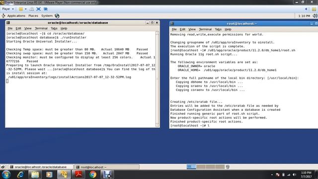 How to install Oracle 11g in virtual machine or Installation in linux ? смотреть онлайн