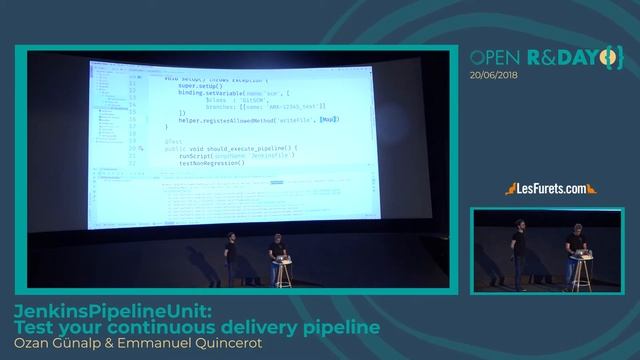 JenkinsPipelineUnit: Test your continuous delivery pipeline - Ozan Günalp & Emmanuel Quicerot смотреть онлайн