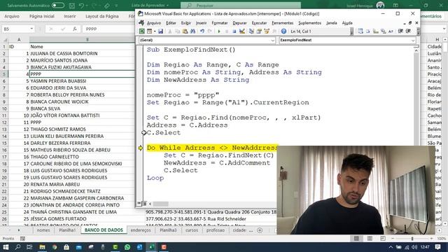 VBA | FIND NEXT - Localizar Tudo смотреть онлайн