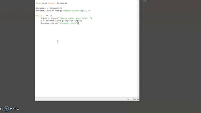 Python docx - Writing to a Word document смотреть онлайн