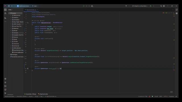 Unity 3D Npc Kontrolleri || NPC Controller смотреть онлайн