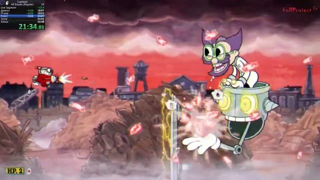 Speedrun Cuphead. Играет FullProtect. Прохождение за 38 минут 58 секунд. #speedrun #cuphead смотреть онлайн
