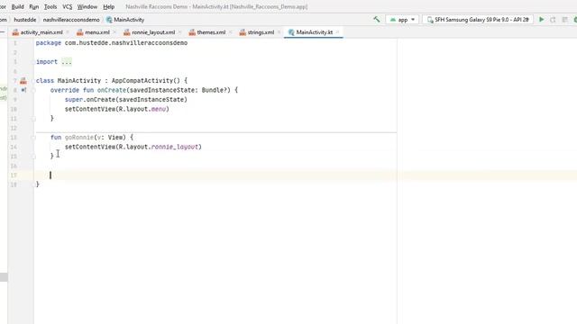 Android 02M - Kotlin: Navigating the Layouts смотреть онлайн