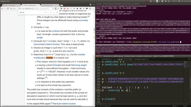 picoCTF 2018 [28] RSA Madlibs смотреть онлайн