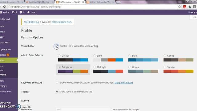 How to edit my profile in wordpress 10 смотреть онлайн