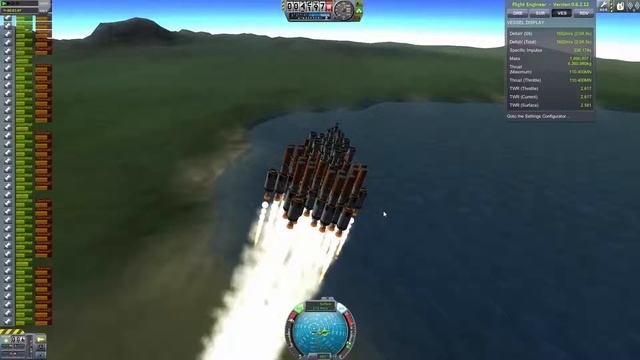 Ужасный фэйл на старте. Kerbal Space Program. смотреть онлайн