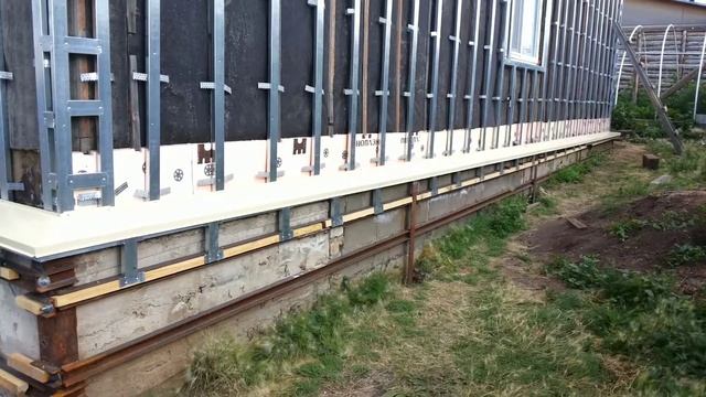 Монтаж каркаса под сайдинг тимберблок от ЮПласт смотреть онлайн