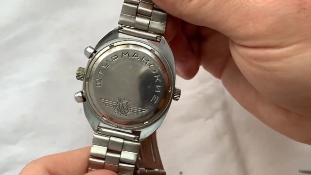 Видеообзор на легендарный советский хронограф Штурманские 3133 1 Московского часового завода