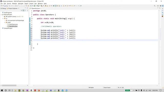 #7 Operators In Java | Java Tutorial For Beginners смотреть онлайн